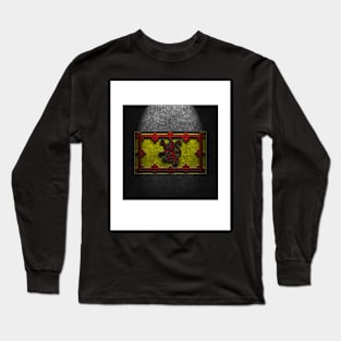 Royal Standard of Scotland Stone Texture Long Sleeve T-Shirt